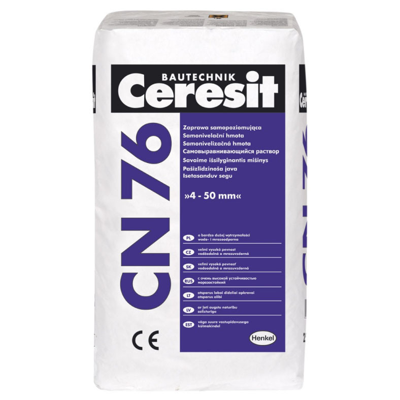 Високоміцне покриття для підлоги CERESIT СN-76 мішок 25 кг