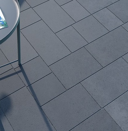 Тротуарна плитка Сіті Мікс 45 мм Чорний