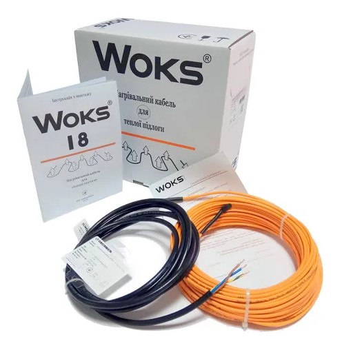 Нагрівальний кабель Woks-18, 100 Вт (6м)