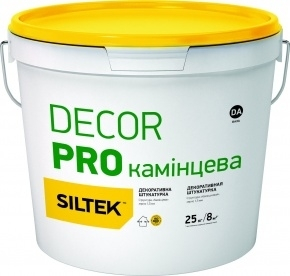 Декоративна штукатурка SILTEK Decor Pro Камінцева 1,5мм БАЗА DA, 25кг