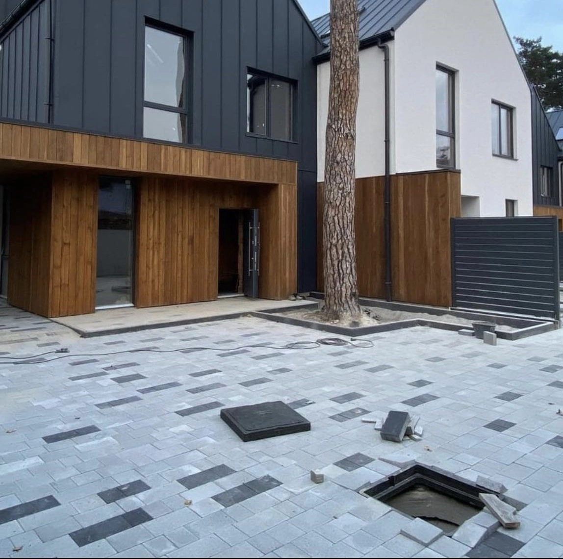 Тротуарна плитка Сіті Мікс 45мм Сірий