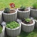 Квітник бетонна вулична