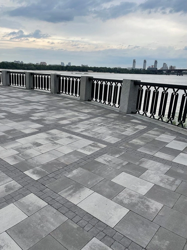 Тротуарна плитка Золотий Мандарин Модерн М