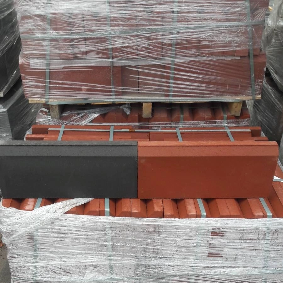 Поребрик бетонний 100х20х6см Коричневий