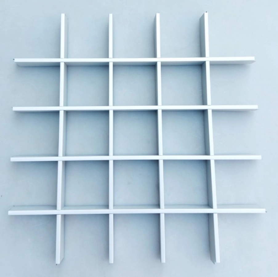 Підвісна стеля Грильято 120Х120 мм, Білий