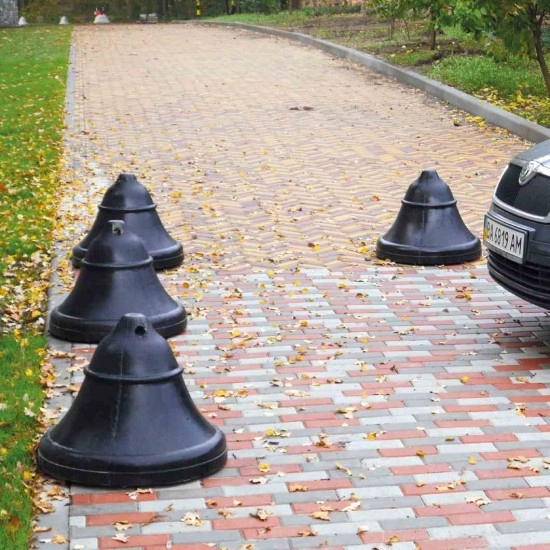 Дзвін Антипаркувальний стовп Золотий мандарин