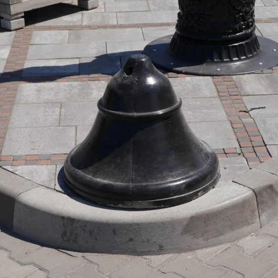 Дзвін Антипаркувальний стовп Золотий мандарин